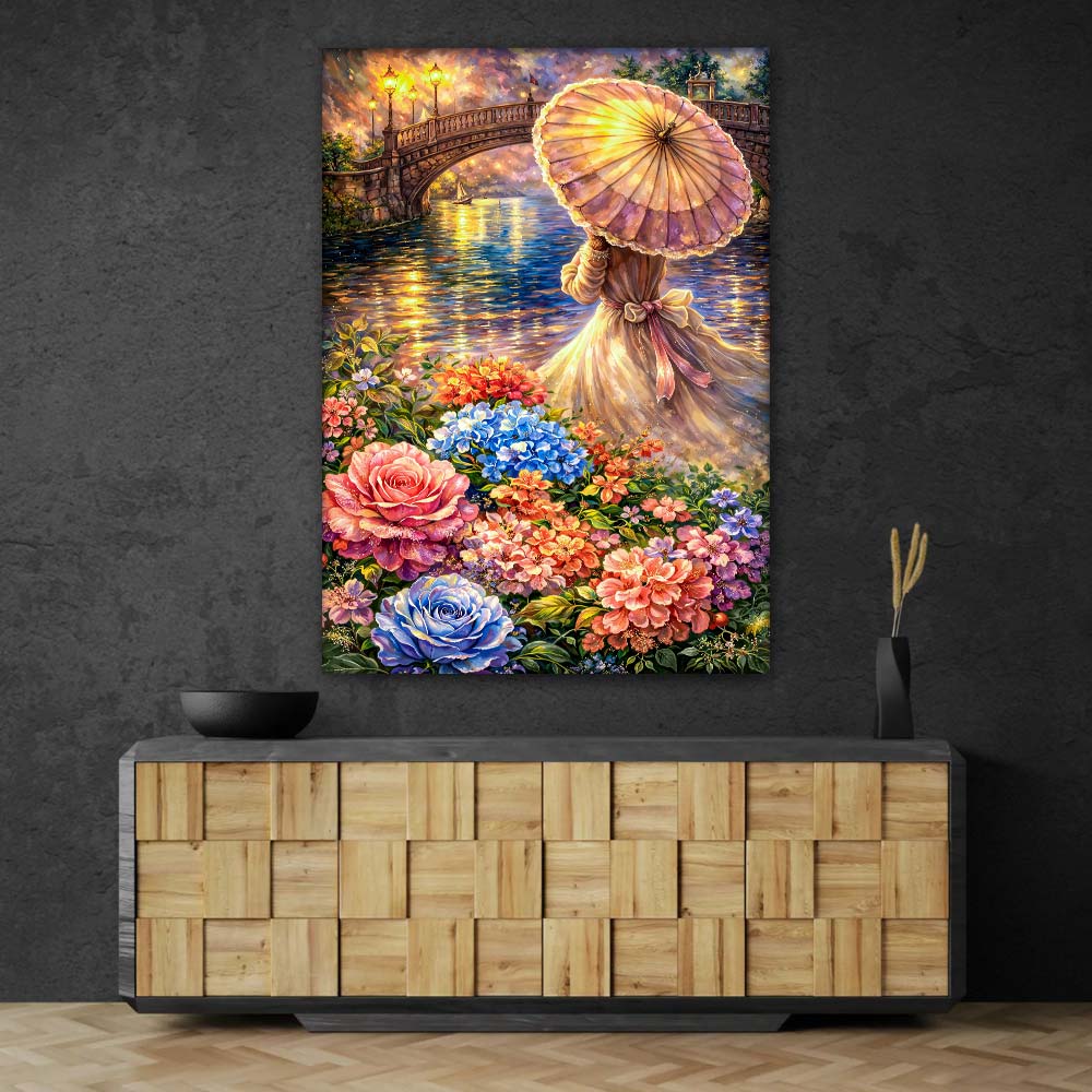 5D Diamond Painting – Golden Reverie