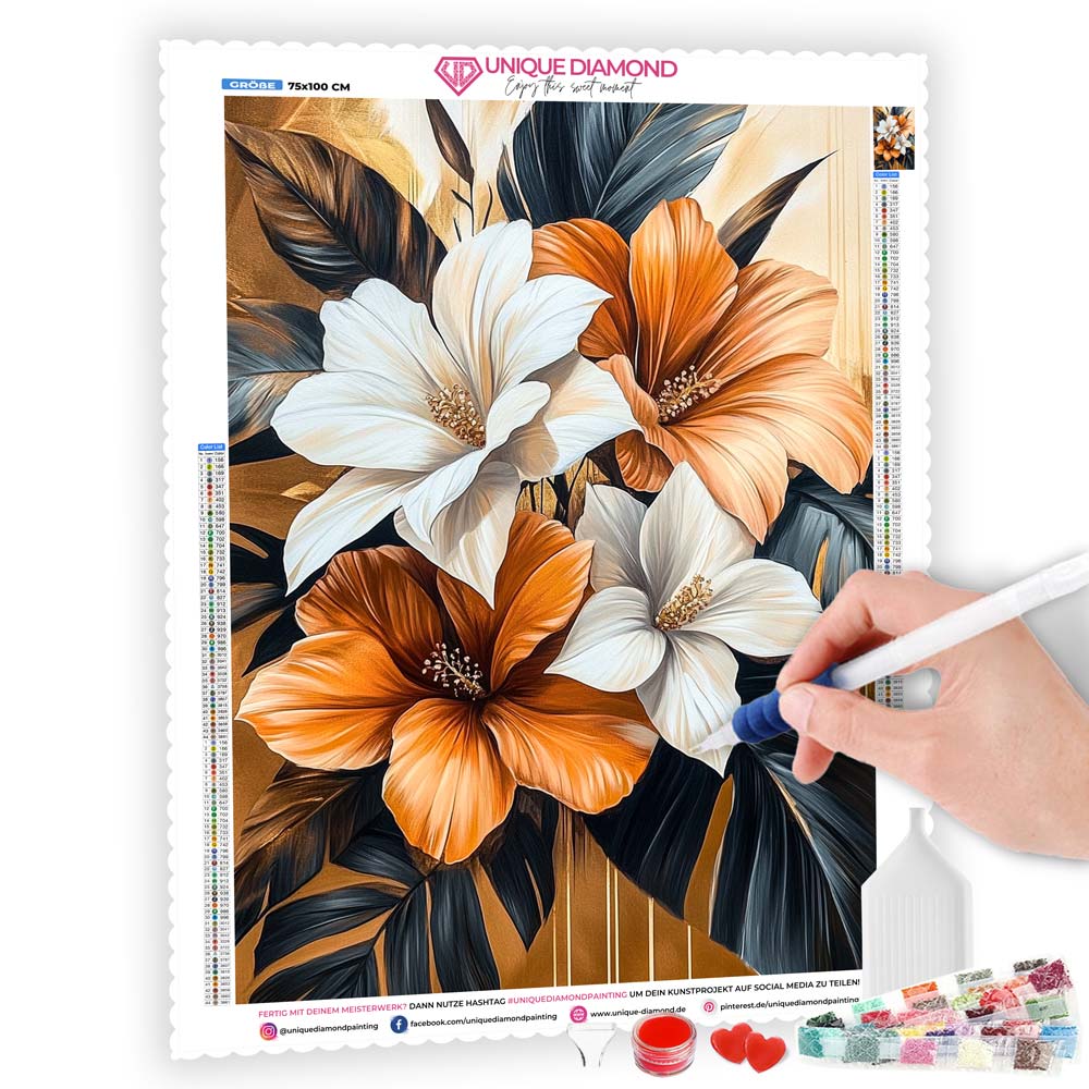 5D Diamond Painting – Goldene Harmonie