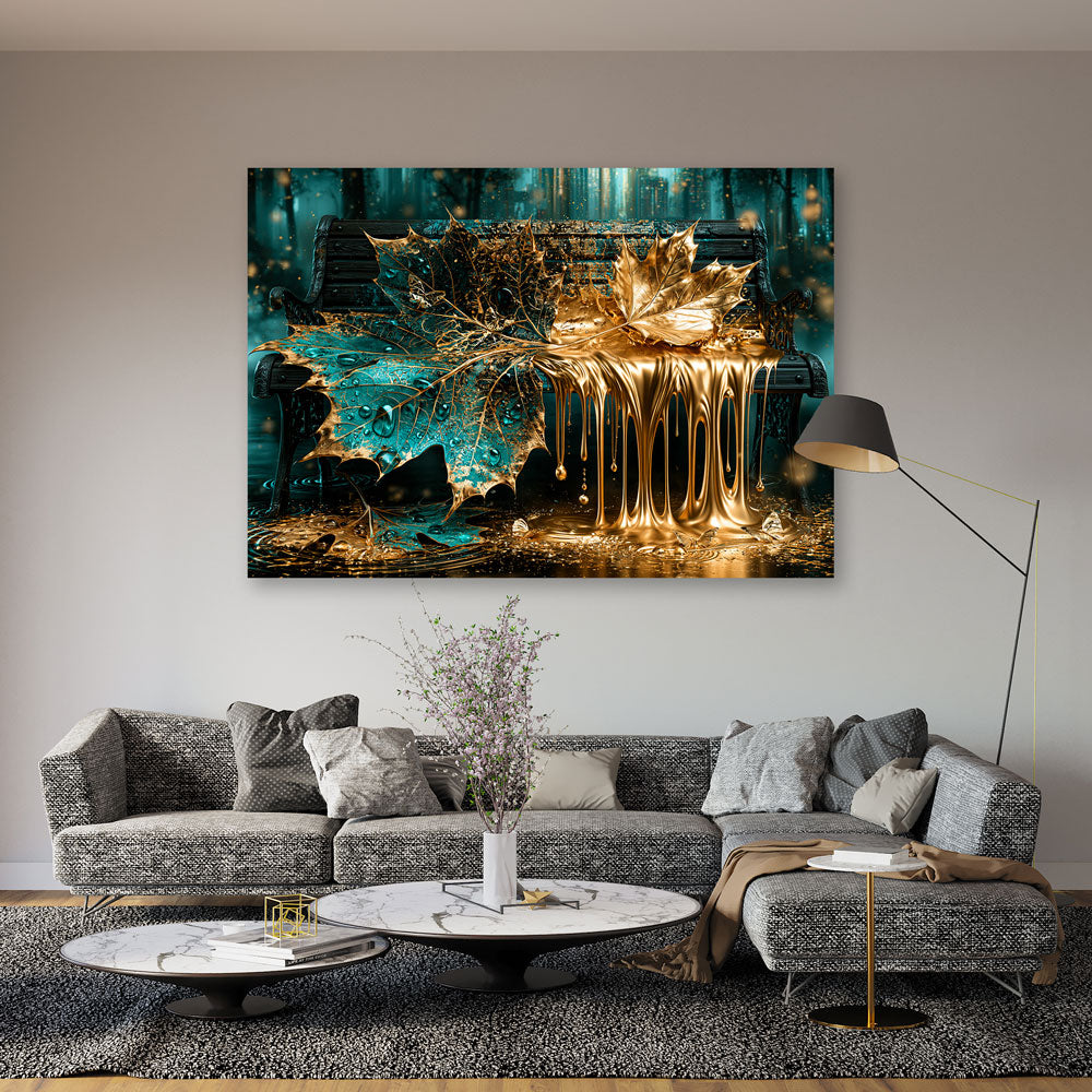 5D Diamond Painting – Goldener Herbstzauber