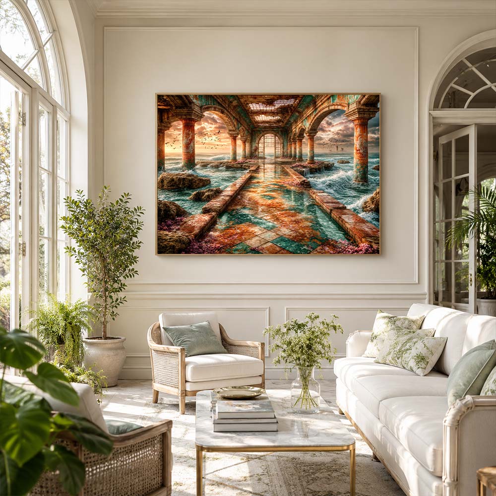 5D Diamond Painting – Halle der Ewigen Gezeiten