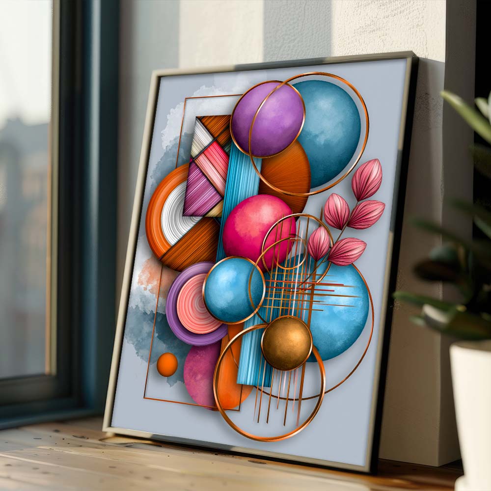 5D Diamond Painting – Harmonie der Formen