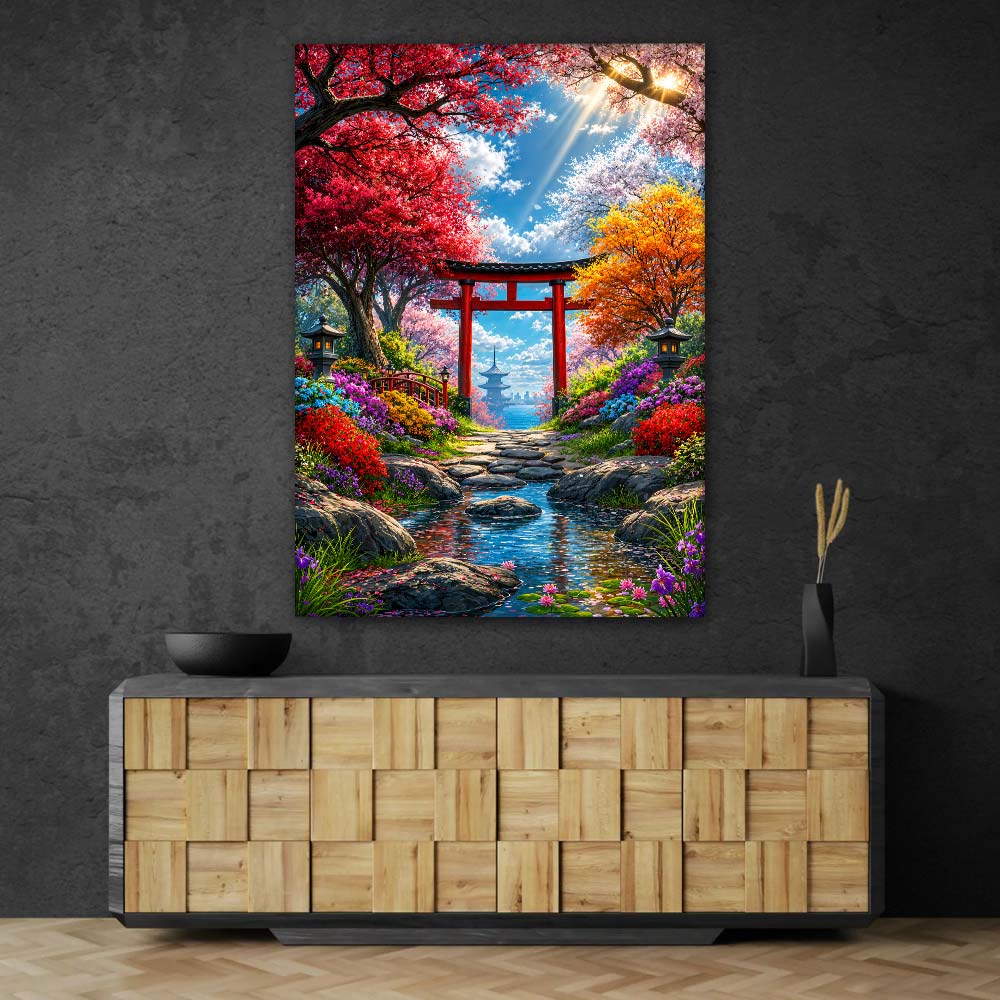 5D Diamond Painting – Haruka Garten der Ewigen Blüte