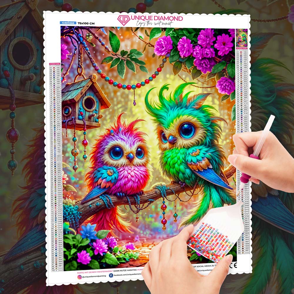 5D Diamond Painting – Juwelen der Baumkrone, unique-diamond