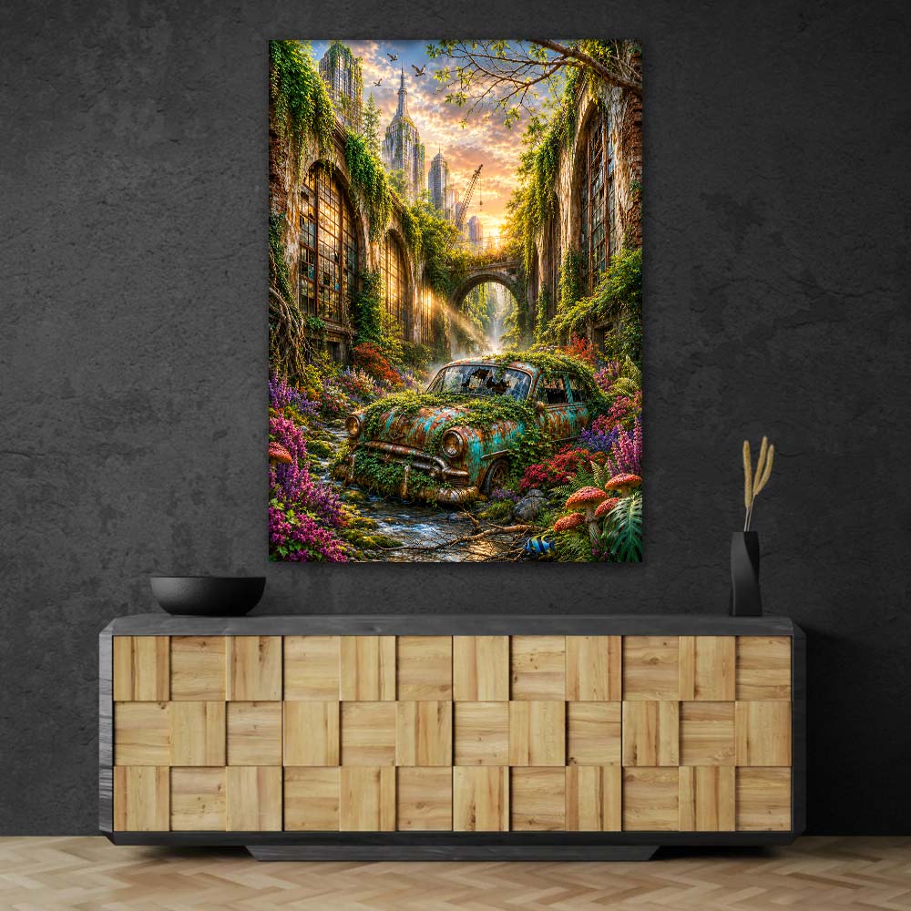 5D Diamond Painting – Die Stille nach der Zeit