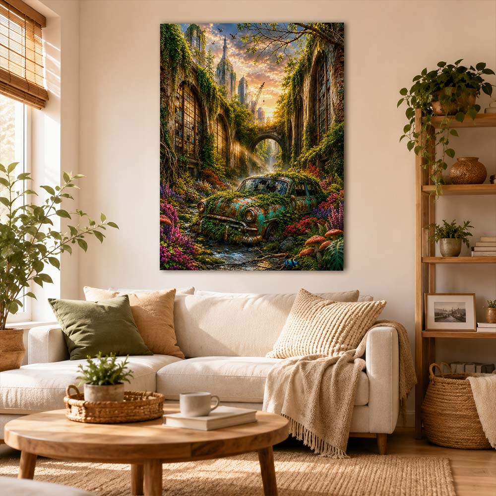 5D Diamond Painting – Die Stille nach der Zeit