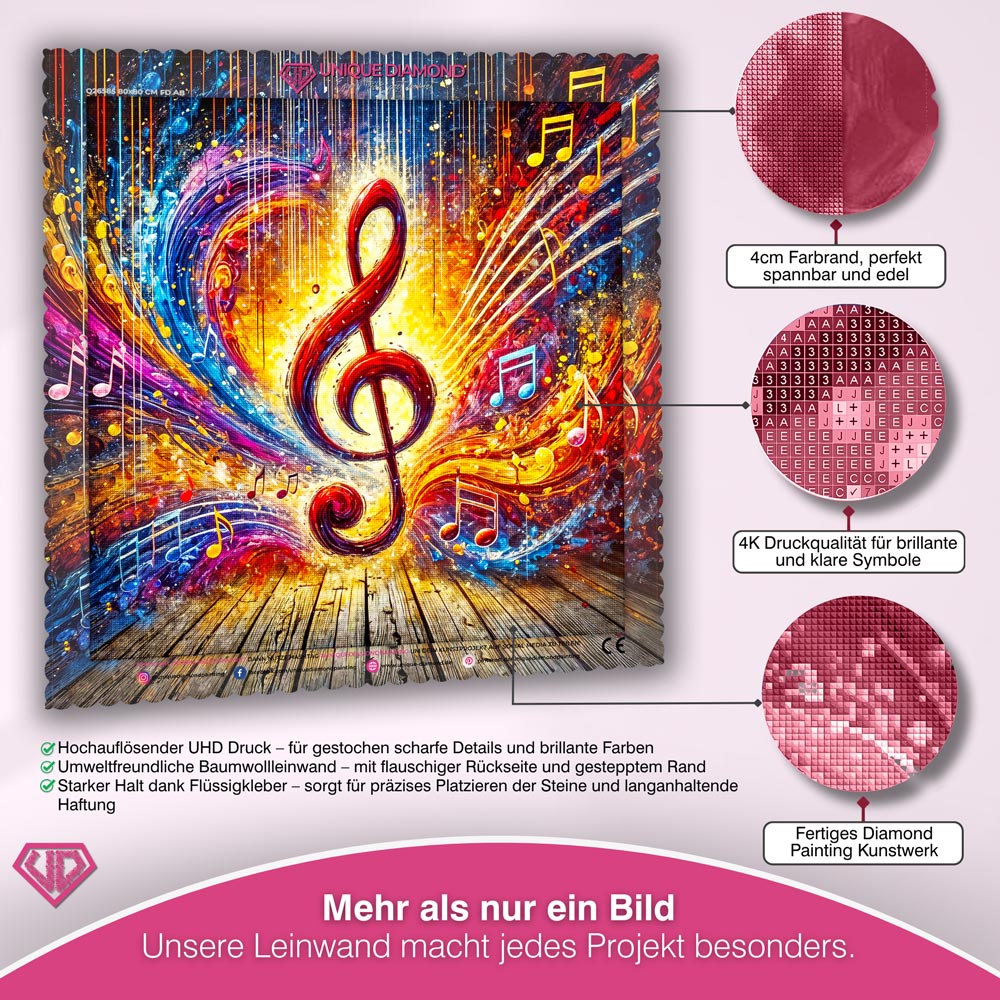 5D Diamond Painting – Klangfeuer
