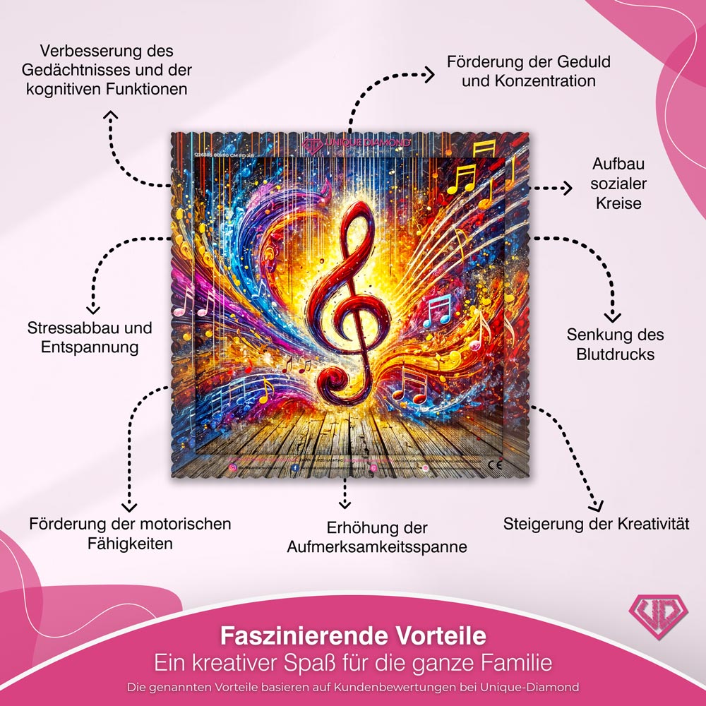 5D Diamond Painting – Klangfeuer