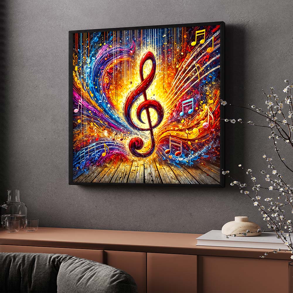 5D Diamond Painting – Klangfeuer