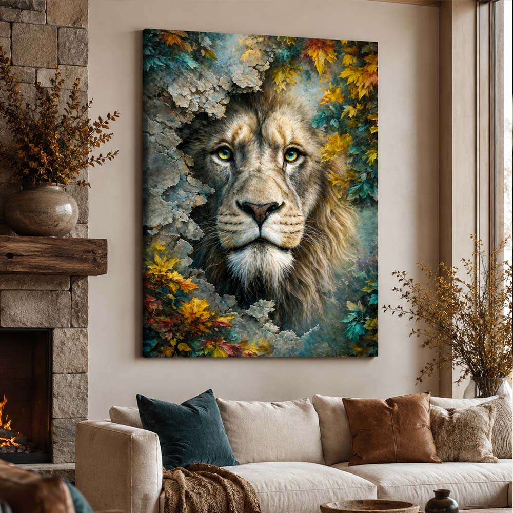 5D Diamond Painting – König des Herbstwaldes
