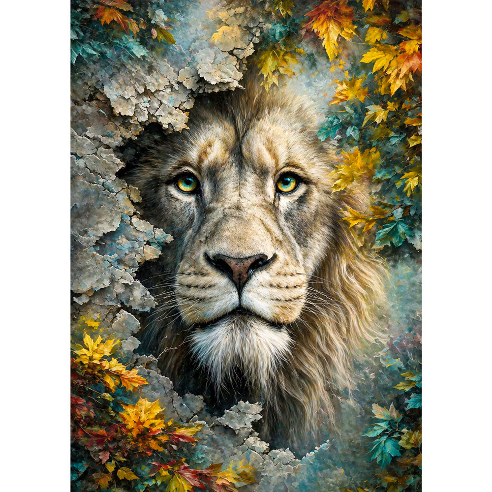 5D Diamond Painting – König des Herbstwaldes | Unique Diamond