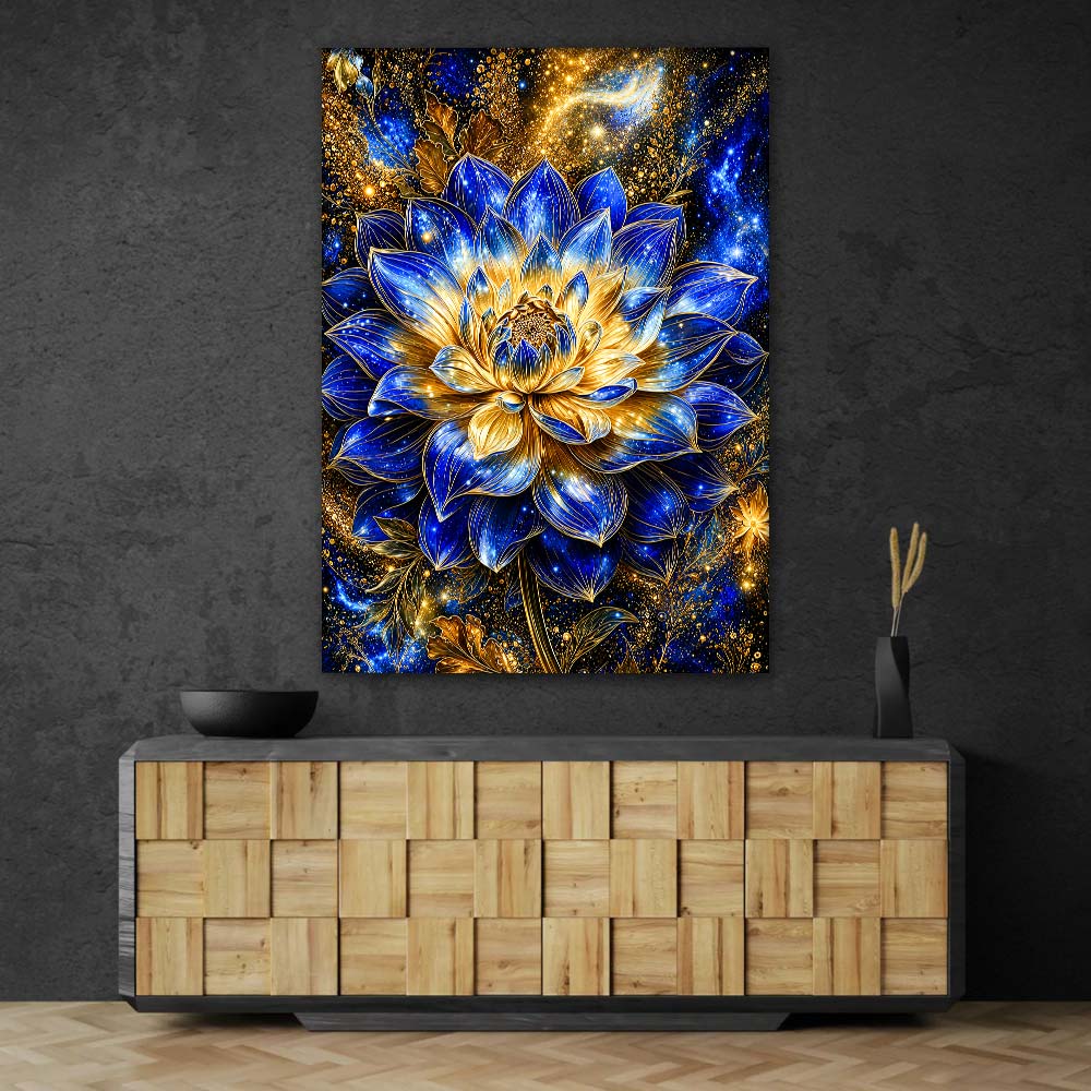 5D Diamond Painting – Kosmische Lotus-Elegie