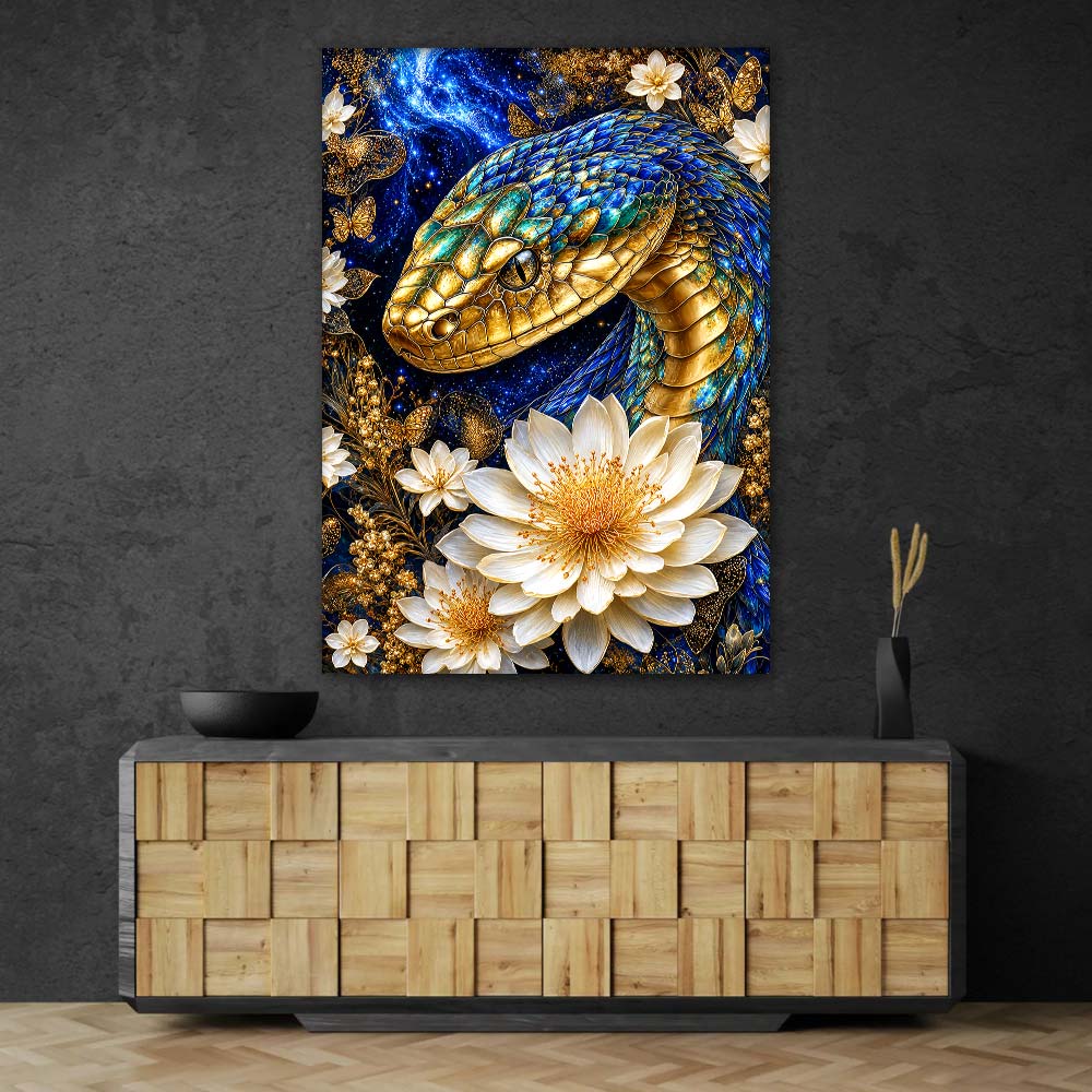 5D Diamond Painting – Kosmische Schuppenpoesie