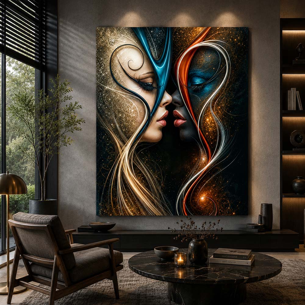5D Diamond Painting – Kosmische Seelenharmonie