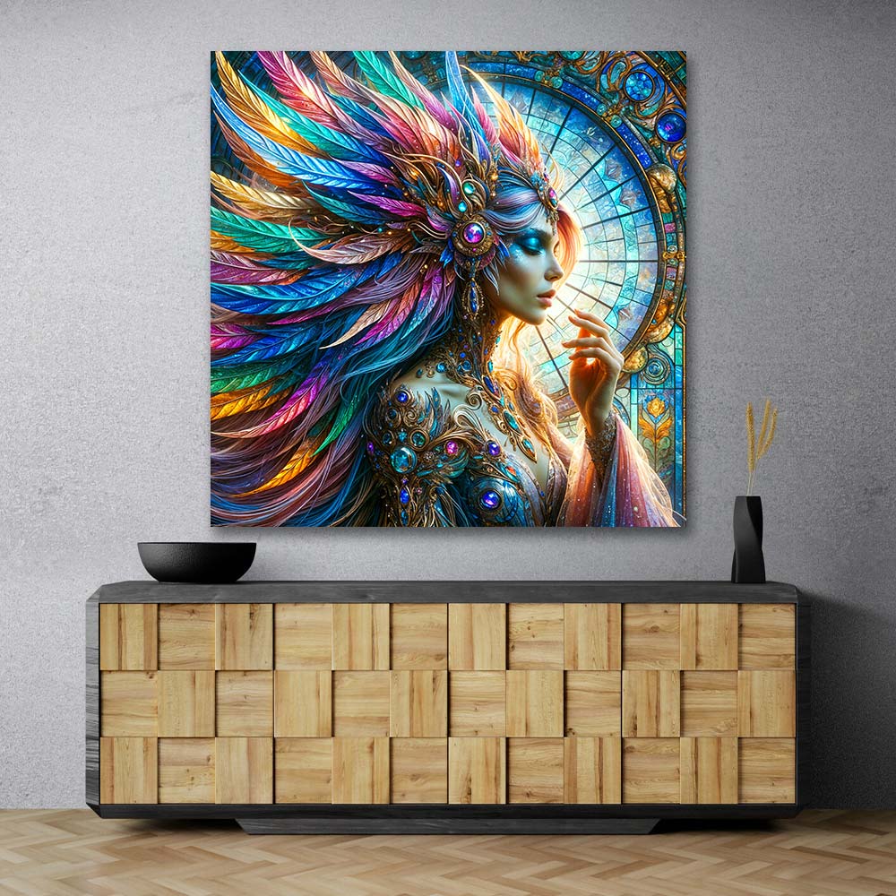 5D Diamond Painting – Krone aus Licht