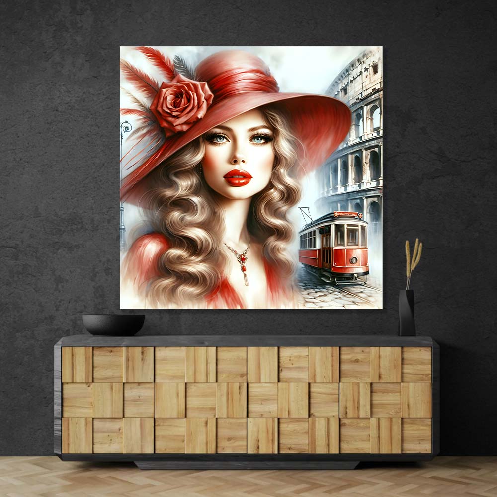 5D Diamond Painting – Lady Venezia Unique-Diamond