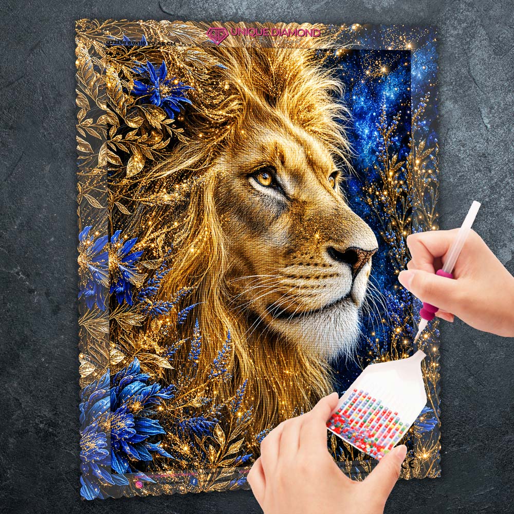5D Diamond Painting – Leandro Sternenmähne
