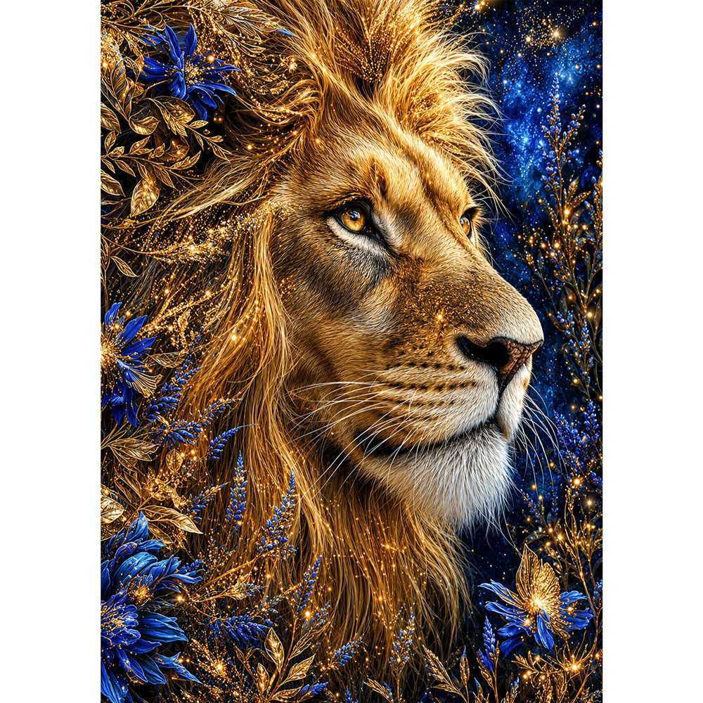 5D Diamond Painting – Leandro Sternenmähne | Unique Diamond