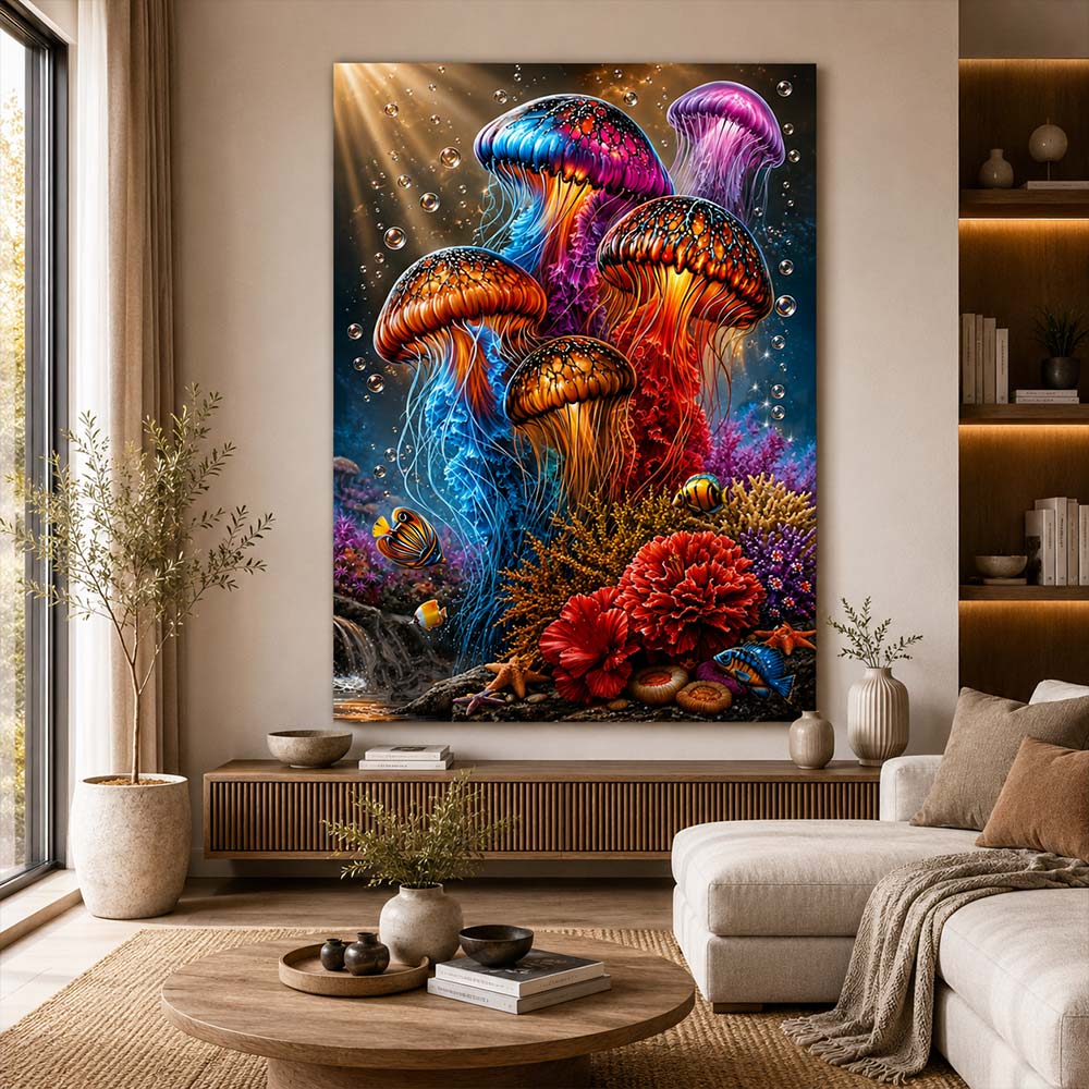 5D Diamond Painting – Leuchten der Tiefsee