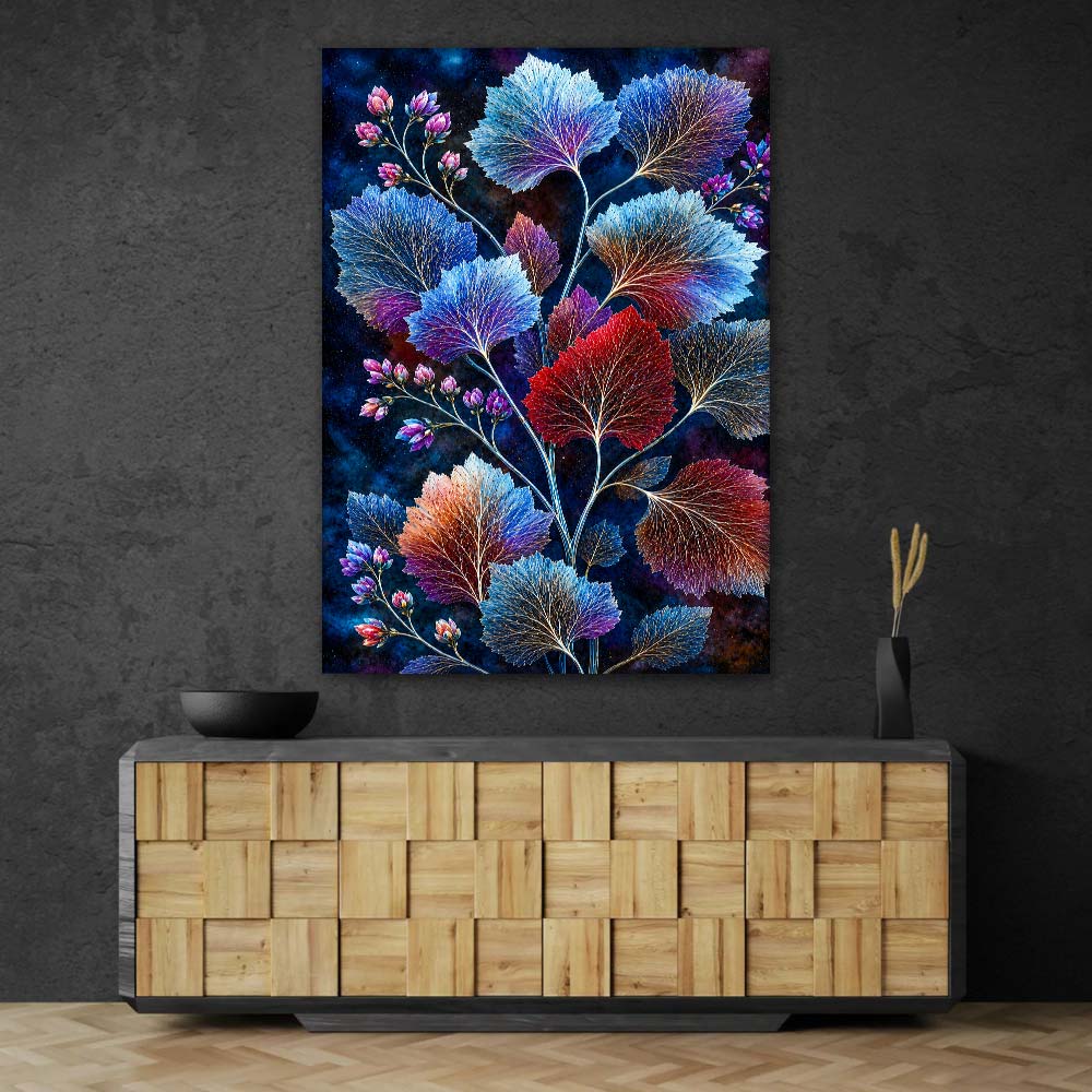 5D Diamond Painting – Leuchtende Blätterpracht