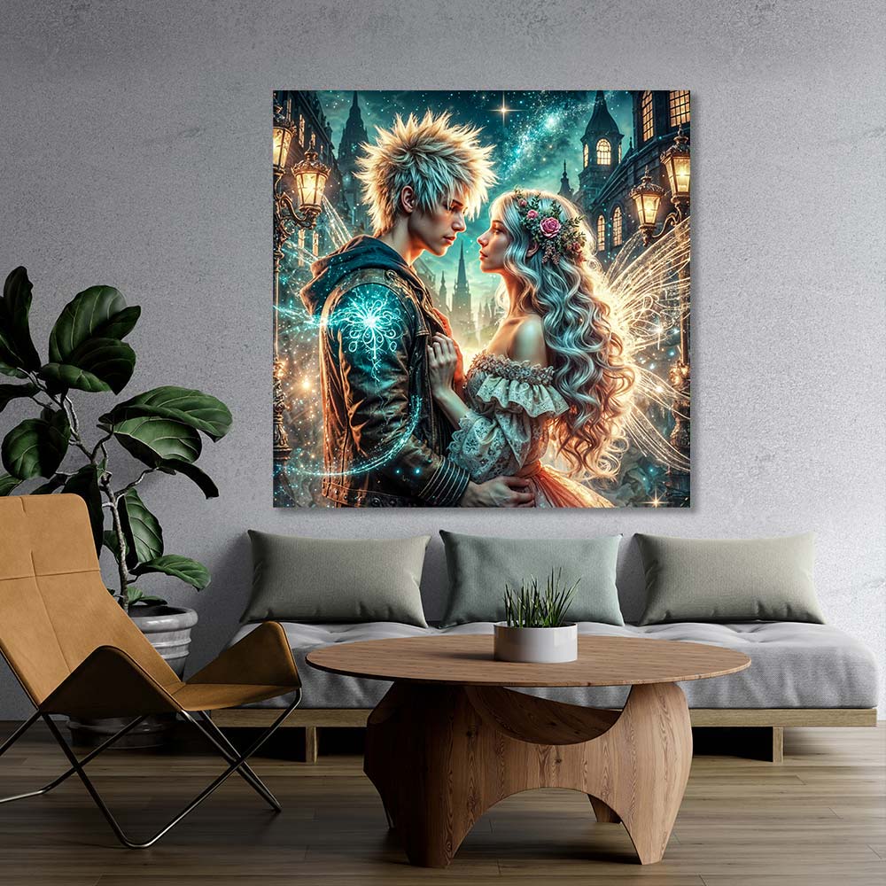 5D Diamond Painting – Licht zwischen den Welten, Unique-Diamond