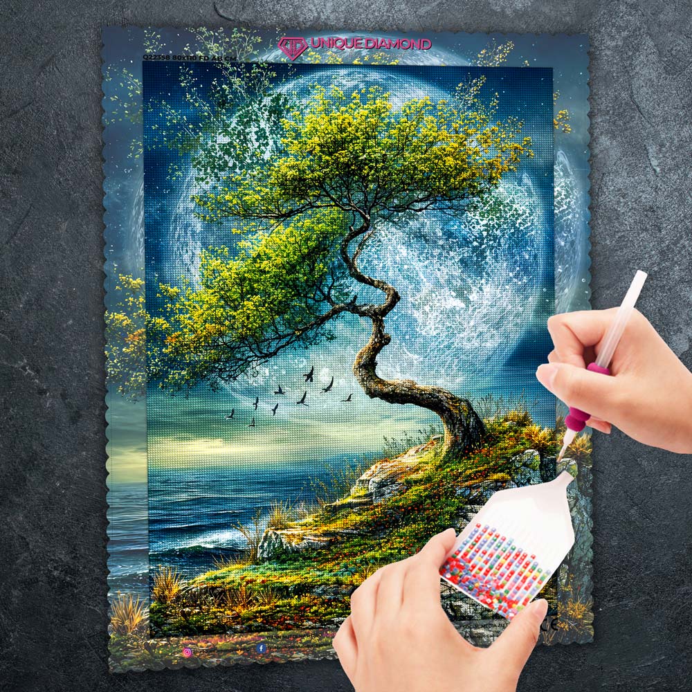 5D Diamond Painting – Lunara