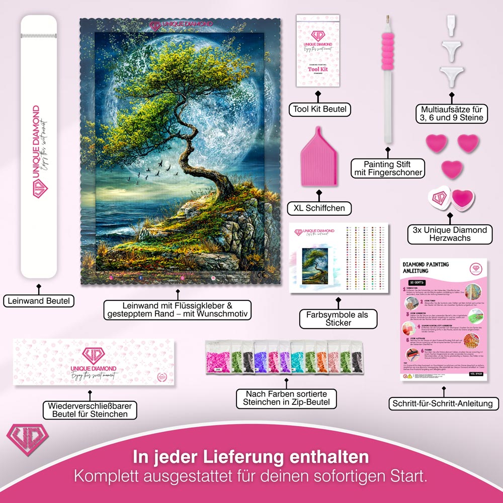 5D Diamond Painting – Lunara