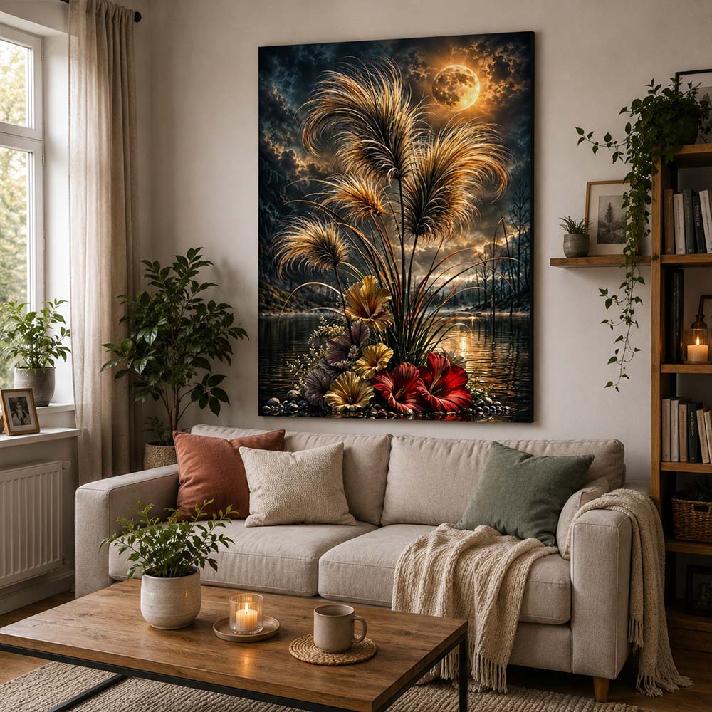 5D Diamond Painting – Lunaria Mondschimmer