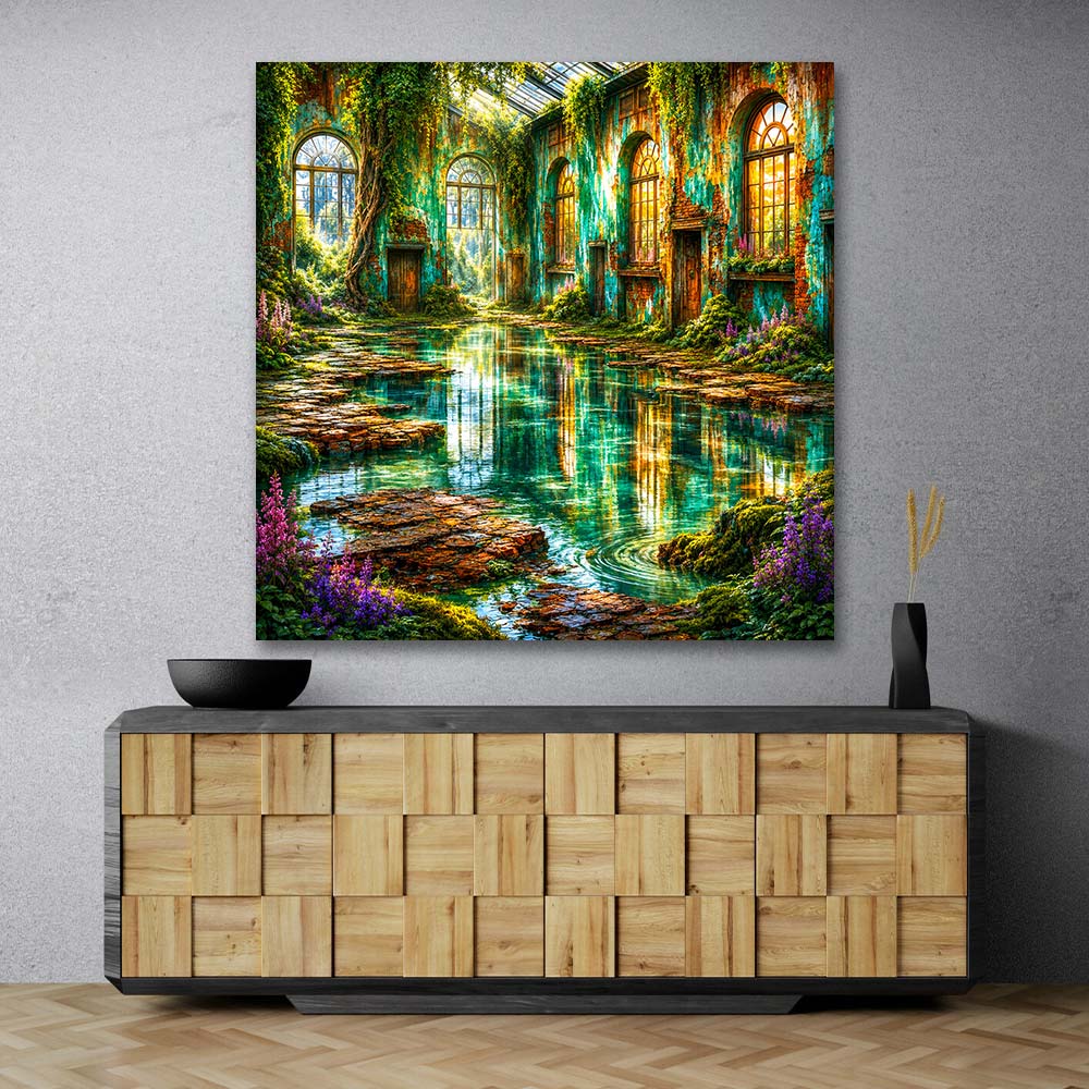 5D Diamond Painting – Lysandras Smaragdrefugium