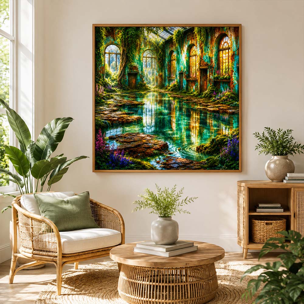5D Diamond Painting – Lysandras Smaragdrefugium
