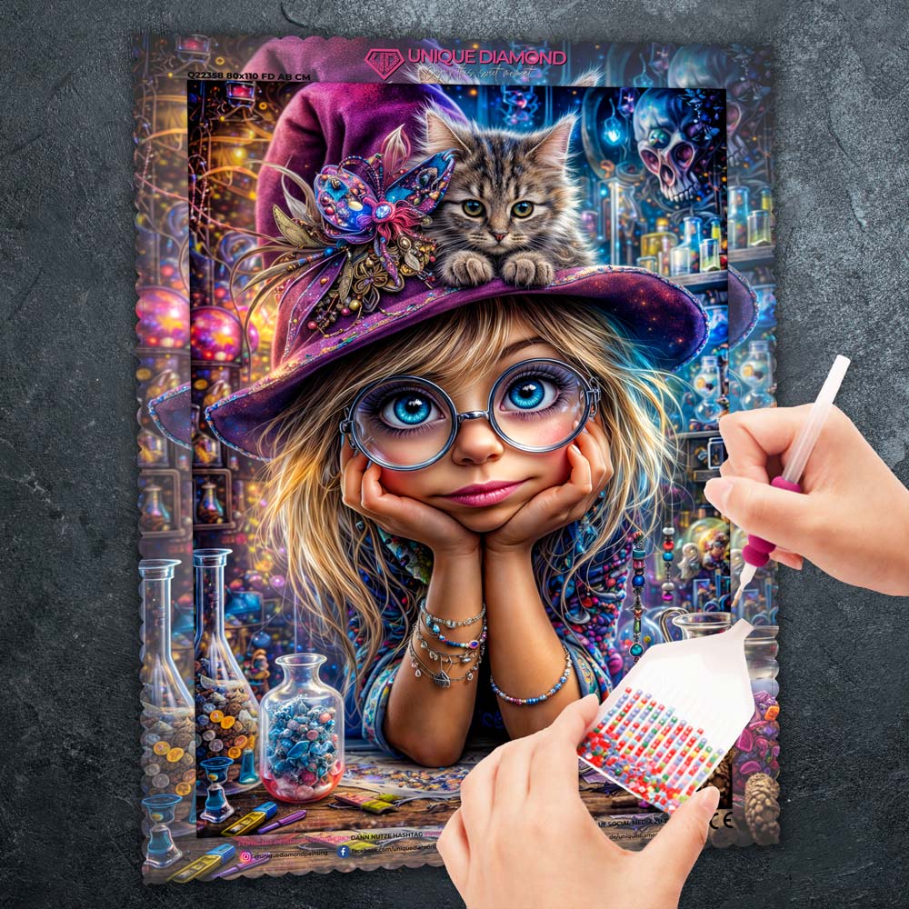 5D Diamond Painting – Magical Apprentice Unique-Diamond