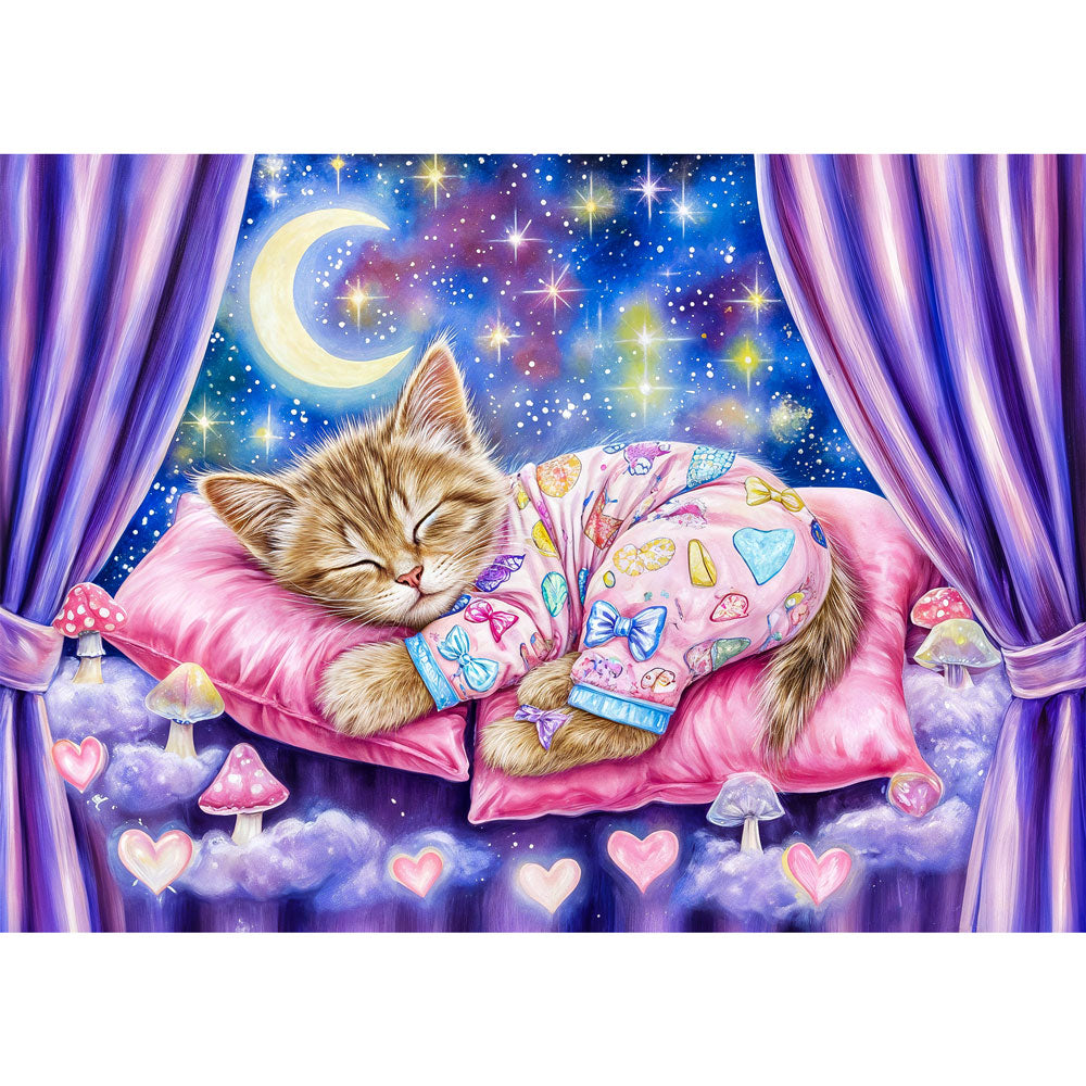 5D Diamond Painting – Maja in der Traumwolke