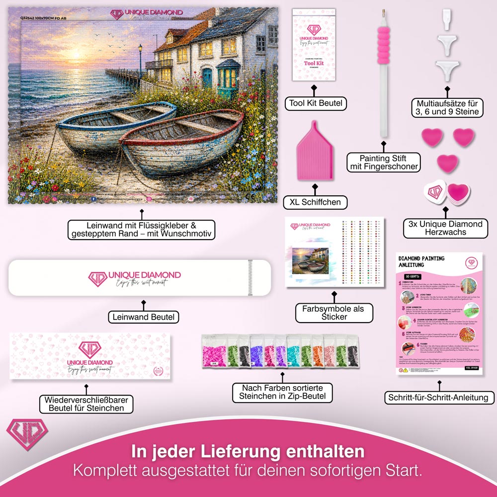 5D Diamond Painting – Marielle Küstenzauber