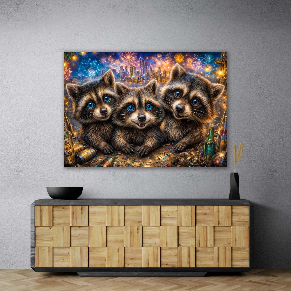 5D Diamond Painting – Midnight Mischief Unique-Diamond