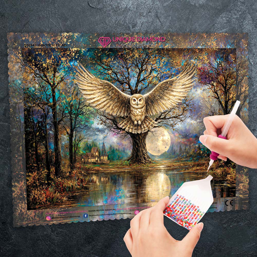 5D Diamond Painting – Moonwarden