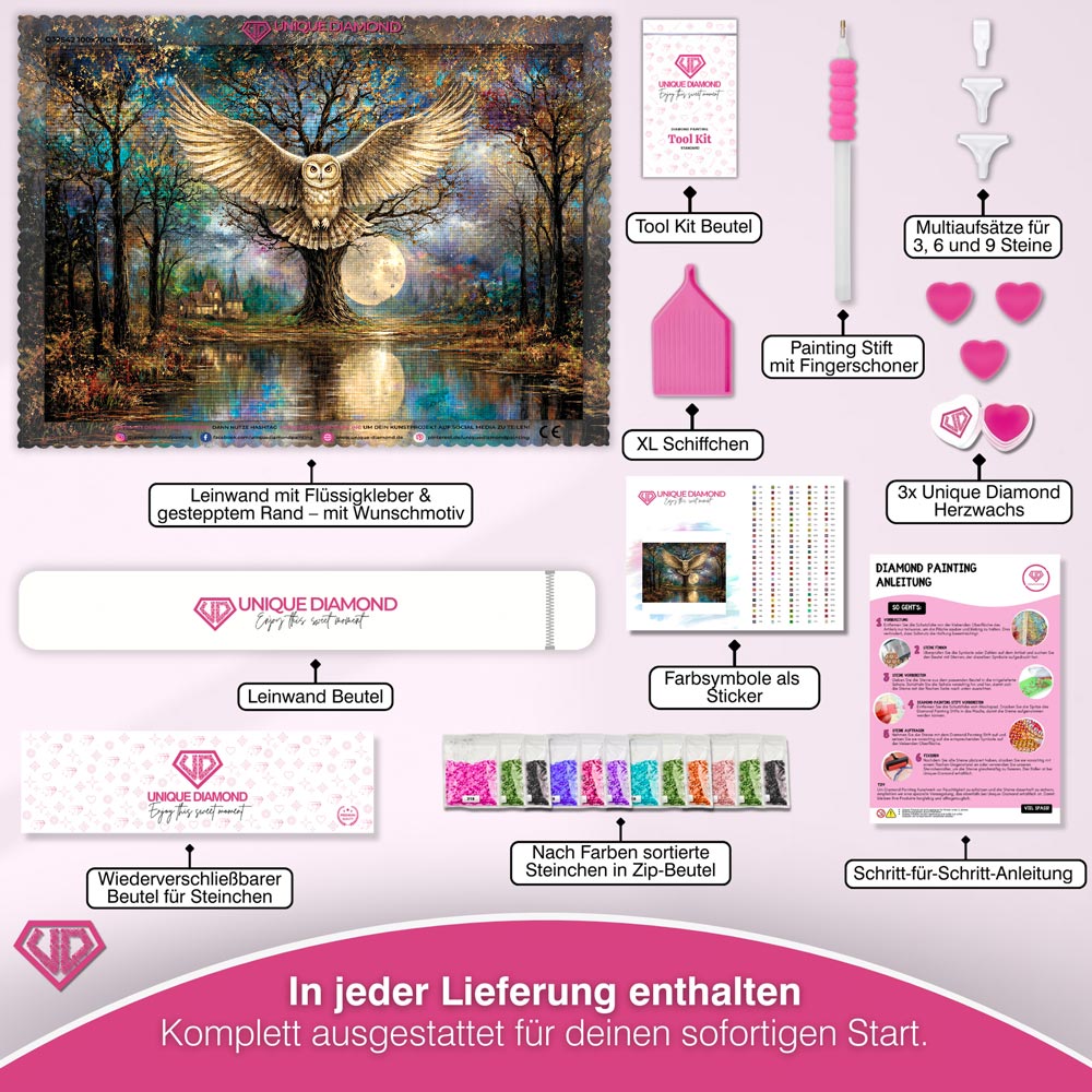 5D Diamond Painting – Moonwarden