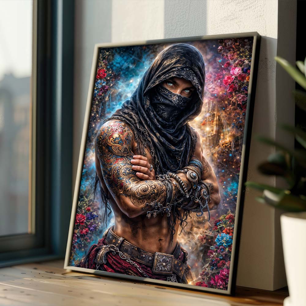 5D Diamond Painting – Mystic Desert Warrior