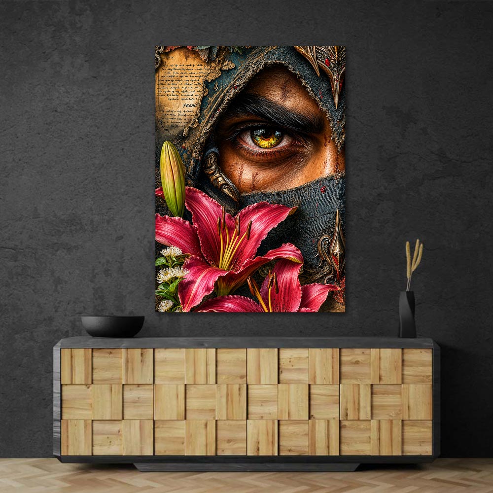 5D Diamond Painting – Mystischer Blick des Wächters