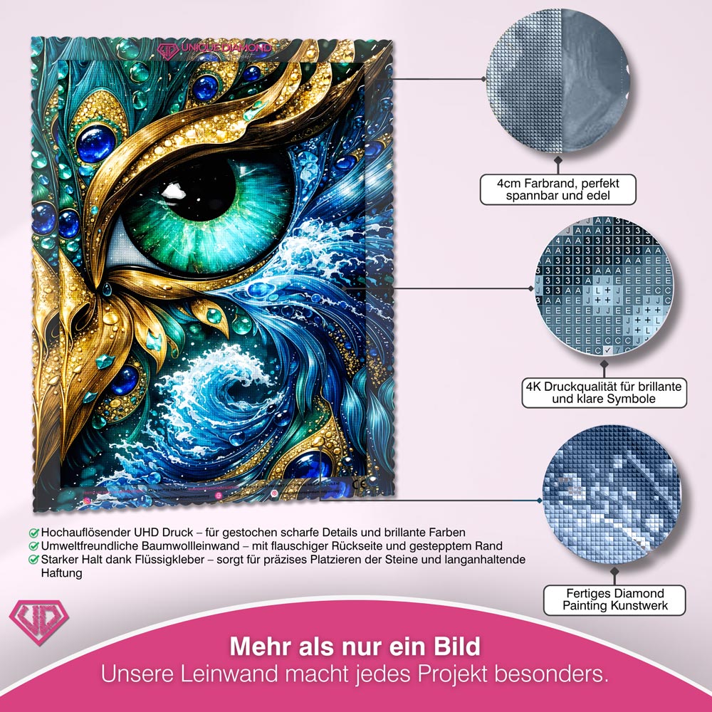 5D Diamond Painting – Ocean Eye Majesty