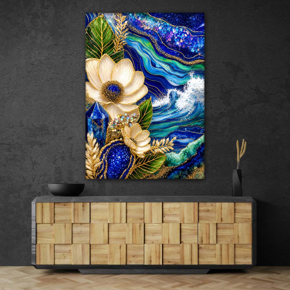 5D Diamond Painting – Ozean der Saphirträume