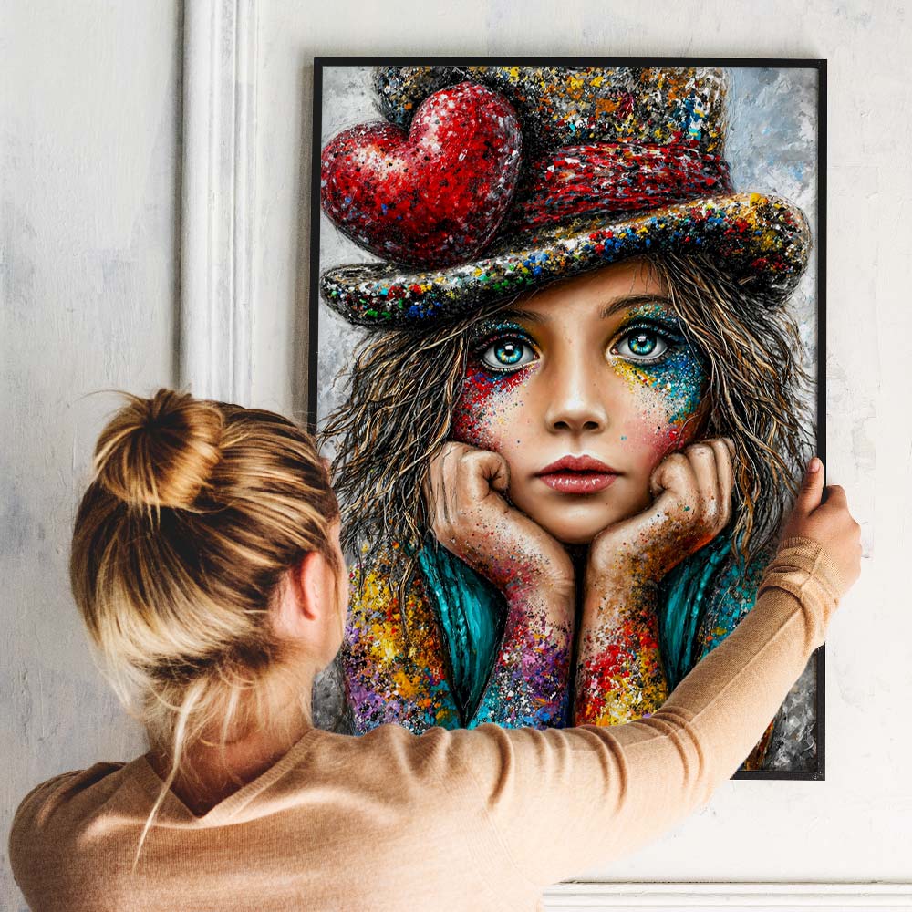 5D Diamond Painting – Painted Heart