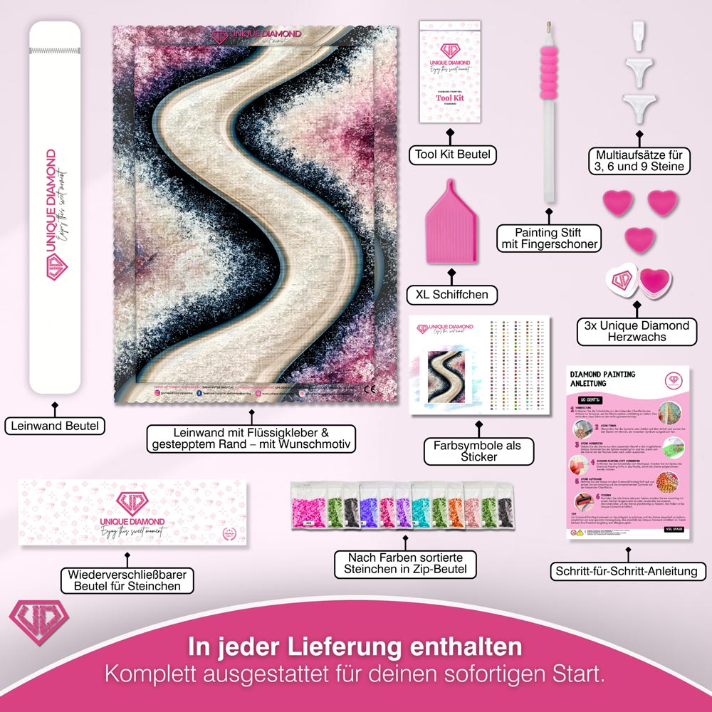 5D Diamond Painting – Pfad der Stille