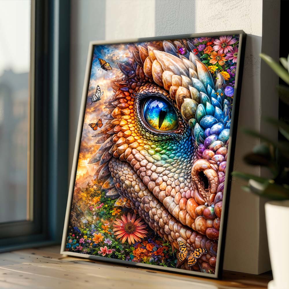5D Diamond Painting – Prism Dragon