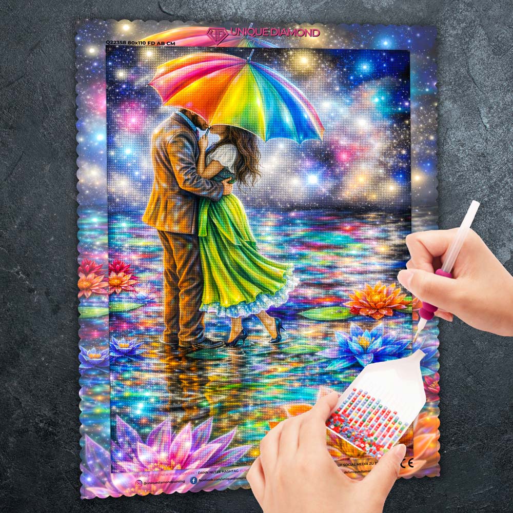 5D Diamond Painting – Rainbow Love