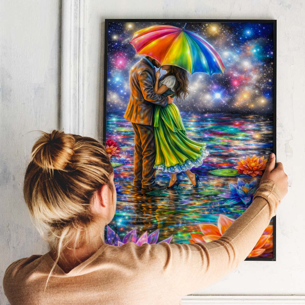 5D Diamond Painting – Rainbow Love