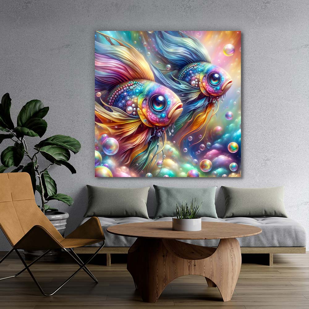 5D Diamond Painting – Regenbogen der Tiefe Unique-Diamond