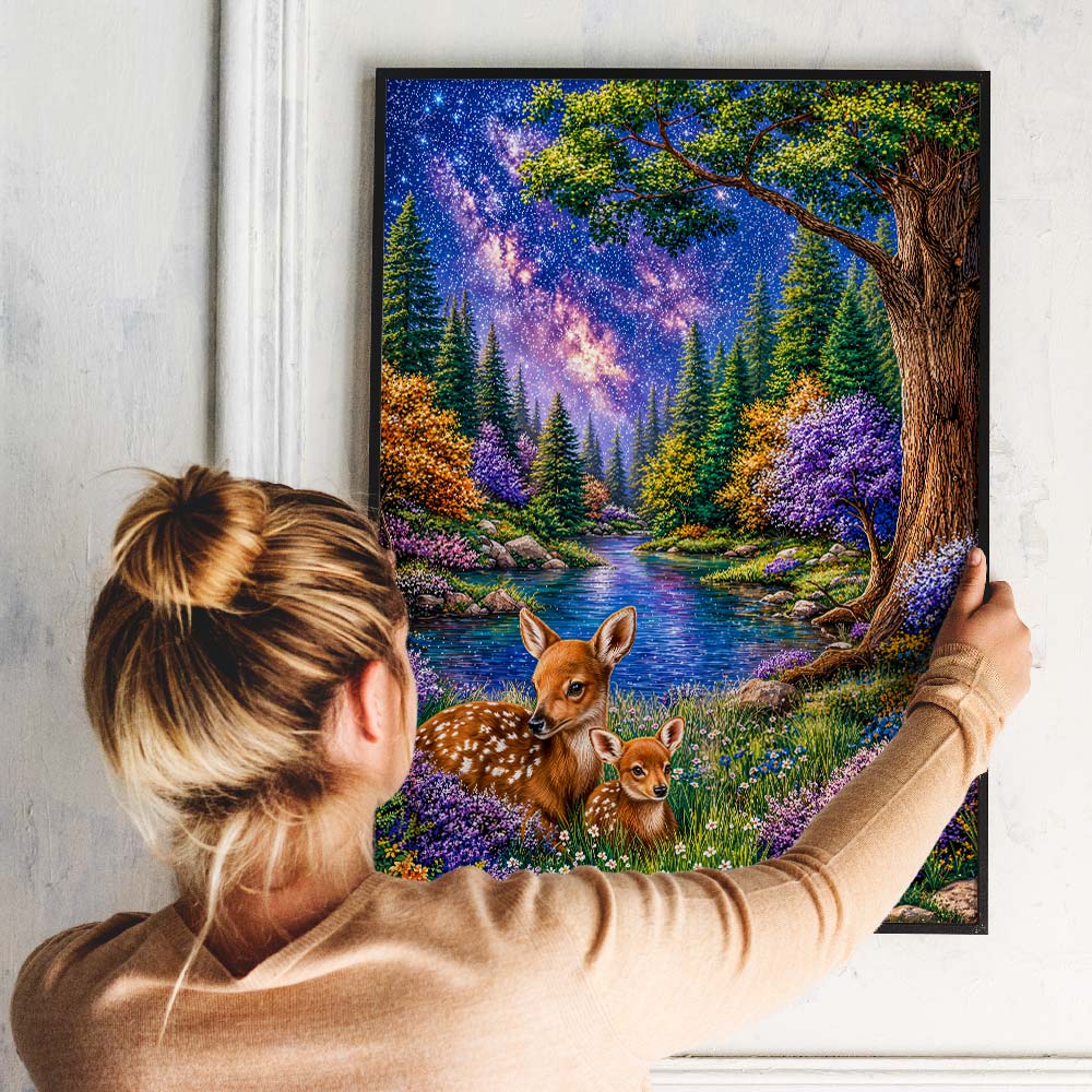 5D Diamond Painting – Rehkitz Elin & Nilo