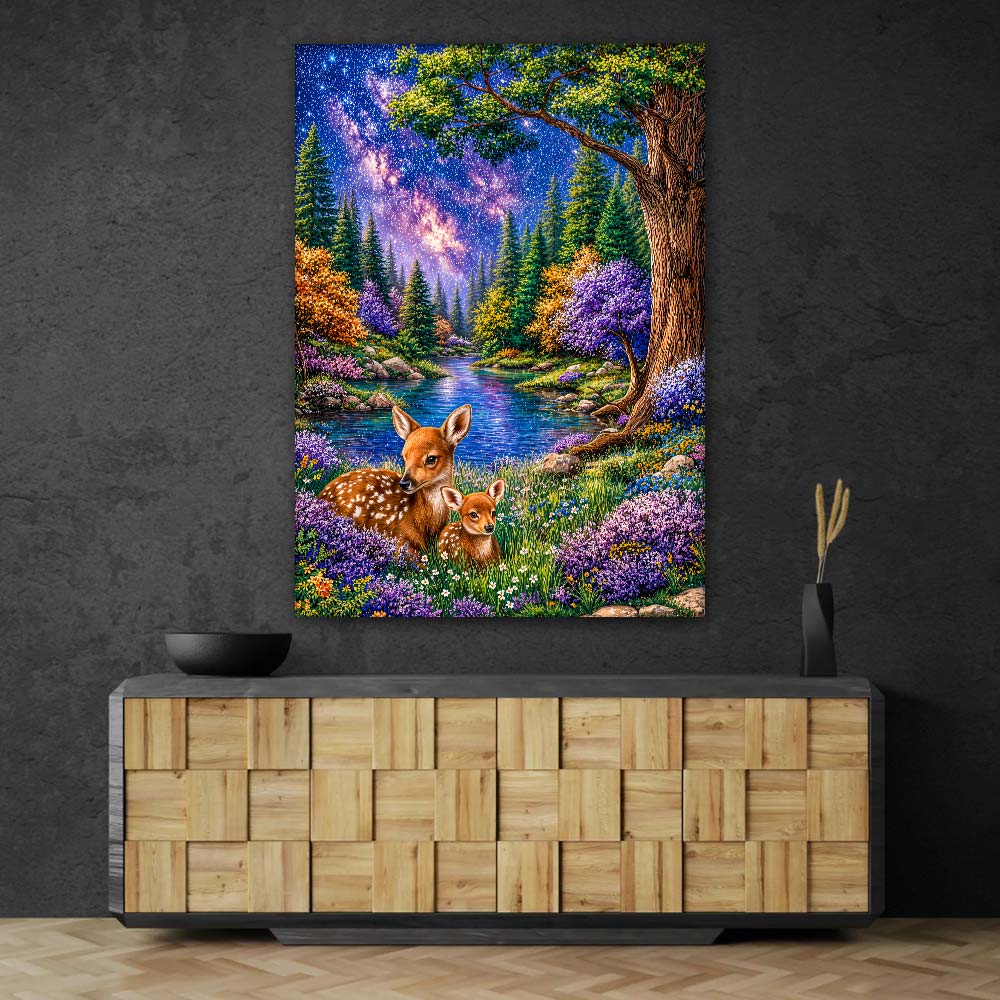 5D Diamond Painting – Rehkitz Elin & Nilo