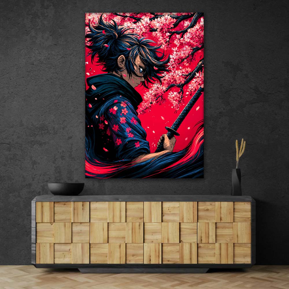5D Diamond Painting – Sakura Ronin