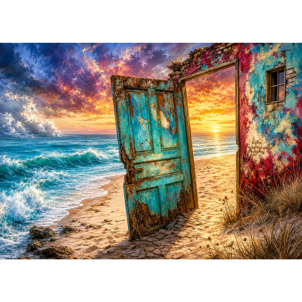 5D Diamond Painting – Schwelle zum Horizont | Unique Diamond