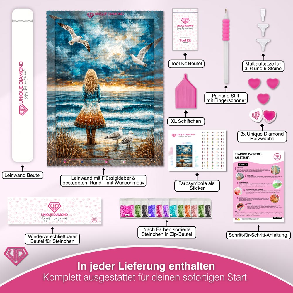 5D Diamond Painting – Sehnsucht am Horizont